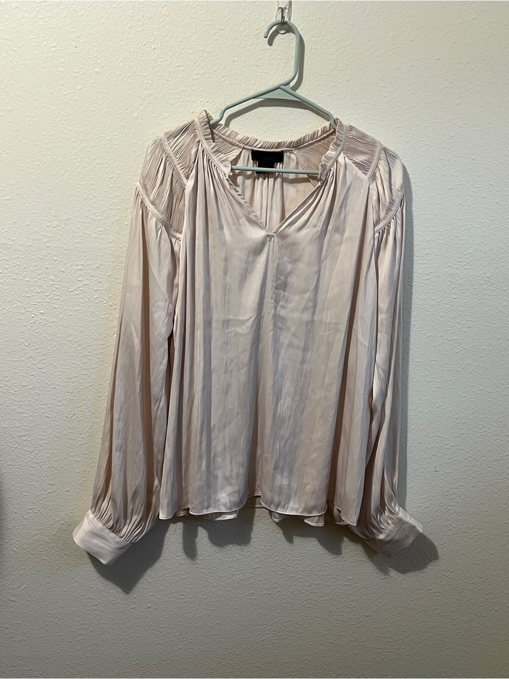 RACHEL Rachel Roy Cream Peasant Blouse